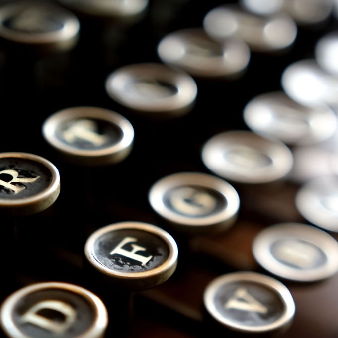 Typewriter Keys